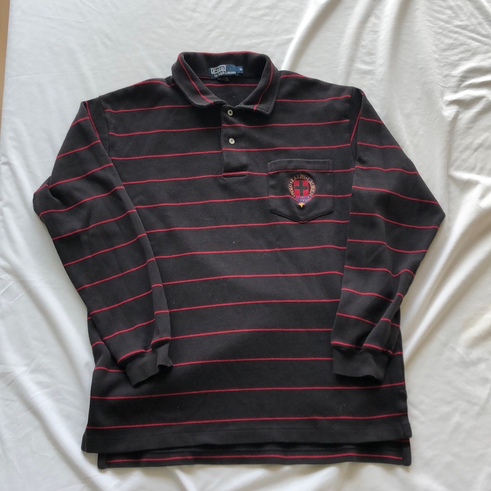 Vintage Ralph Lauren Striped Rugby Sweater
